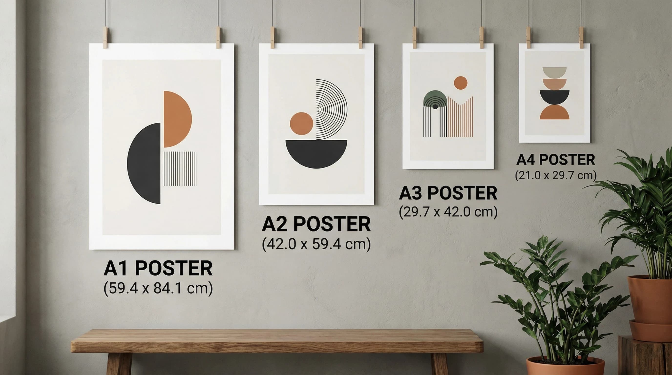 Indoor and Outdoor Poster